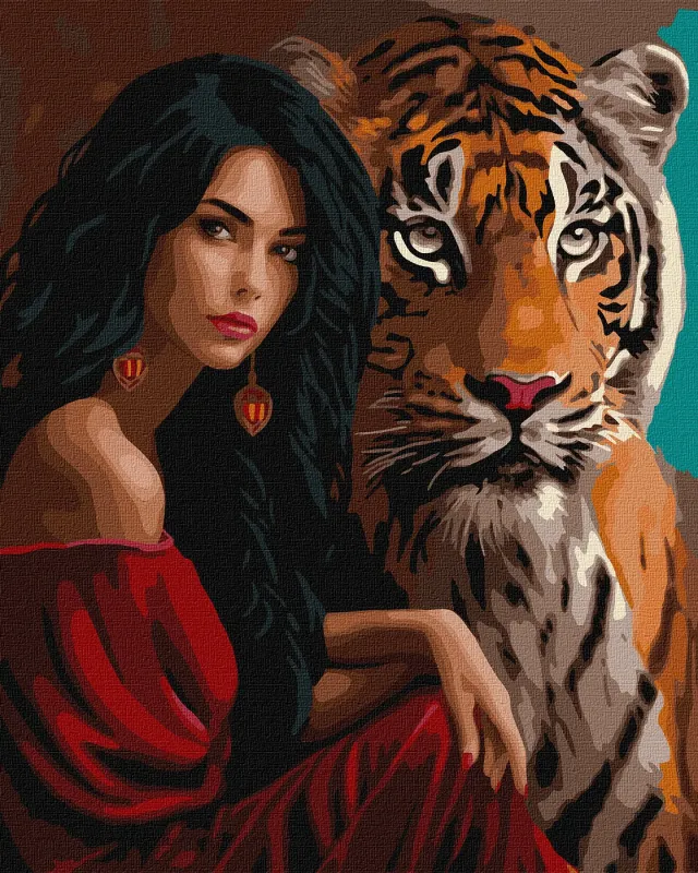 Malowanie po numerach - Siła piękna ©art_selena_ua