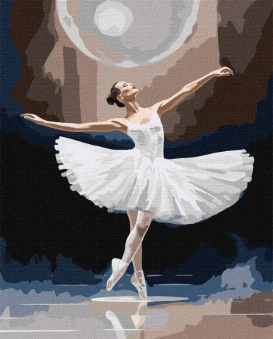 Malowanie po numerach - Wdzięczne piękno ©art_selena_ua