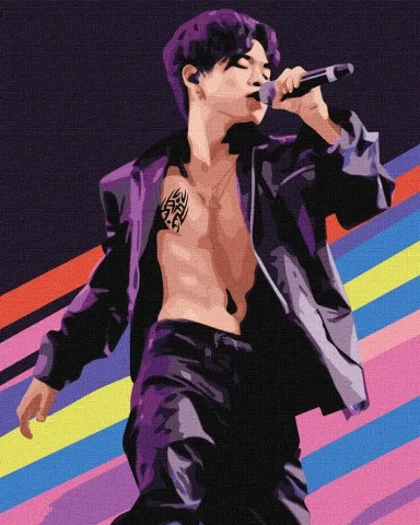 Malowanie po numerach - Melodia głosu ©art_selena_ua