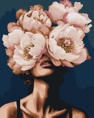 Malowanie po numerach - Tajemnica piwonii ©victoria_art___