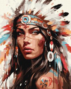 Malowanie po numerach - Legenda plemienia ©art_selena_ua