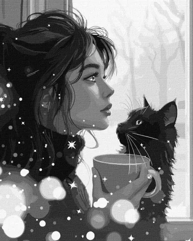 Malowanie po numerach - Poranna cisza ©art_selena_ua
