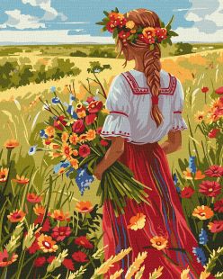 Malowanie po numerach - Na rodzimych polach ©art_selena_ua
