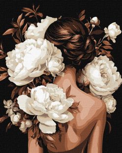 Malowanie po numerach - Naturalna gracja ©victoria_art