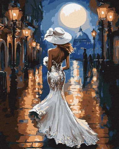 Malowanie po numerach - Wieczór stylu ©art_selena_ua