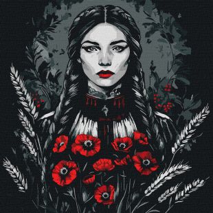 Malowanie po numerach - Kobieca siła ©art_selena_ua