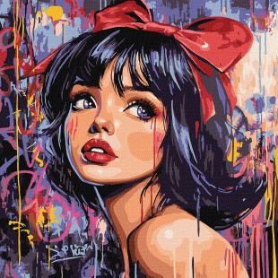 Malowanie po numerach - Królewna Śnieżka ©art_selena_ua