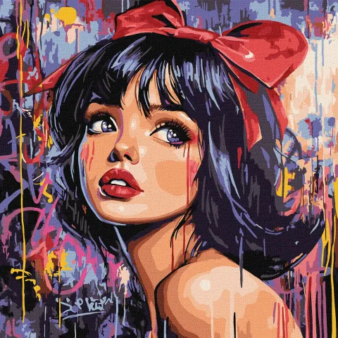 Malowanie po numerach - Królewna Śnieżka ©art_selena_ua