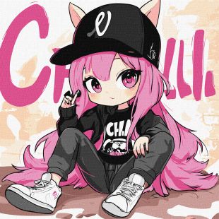 Malowanie po numerach - W stylu anime ©art_selena_ua