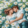 Malowanie po numerach - Twój uścisk wśród kwiatów ©art_selena_ua