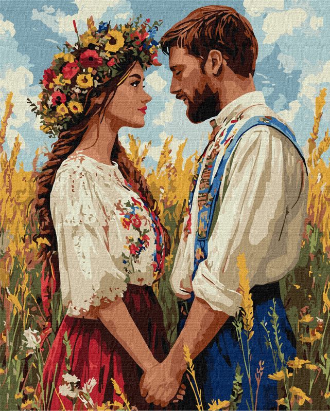 Malowanie po numerach - Niezłomne i nierozłączne ©art_selena_ua