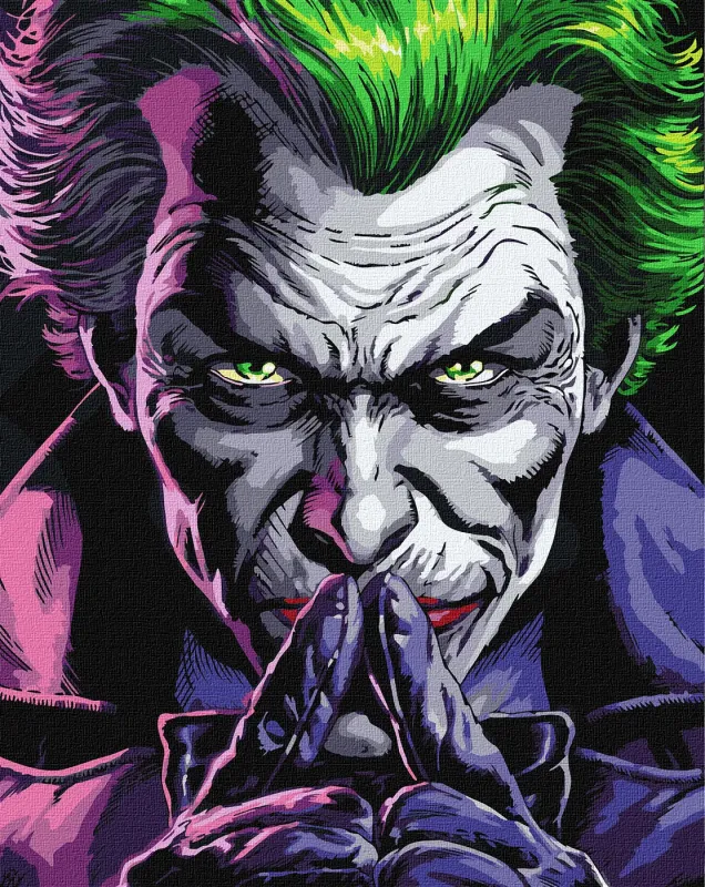 Malowanie po numerach - Joker: Oblicze szaleństwa ©Warner Bros.