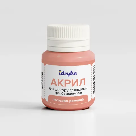 Farba akrylowa - łososiowo-różowy, 20 ml