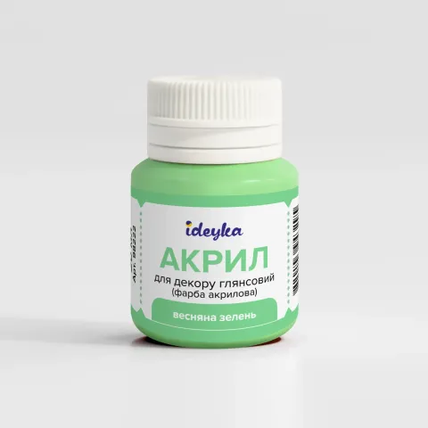 Farba akrylowa - Wiosenna zieleń, 20 ml