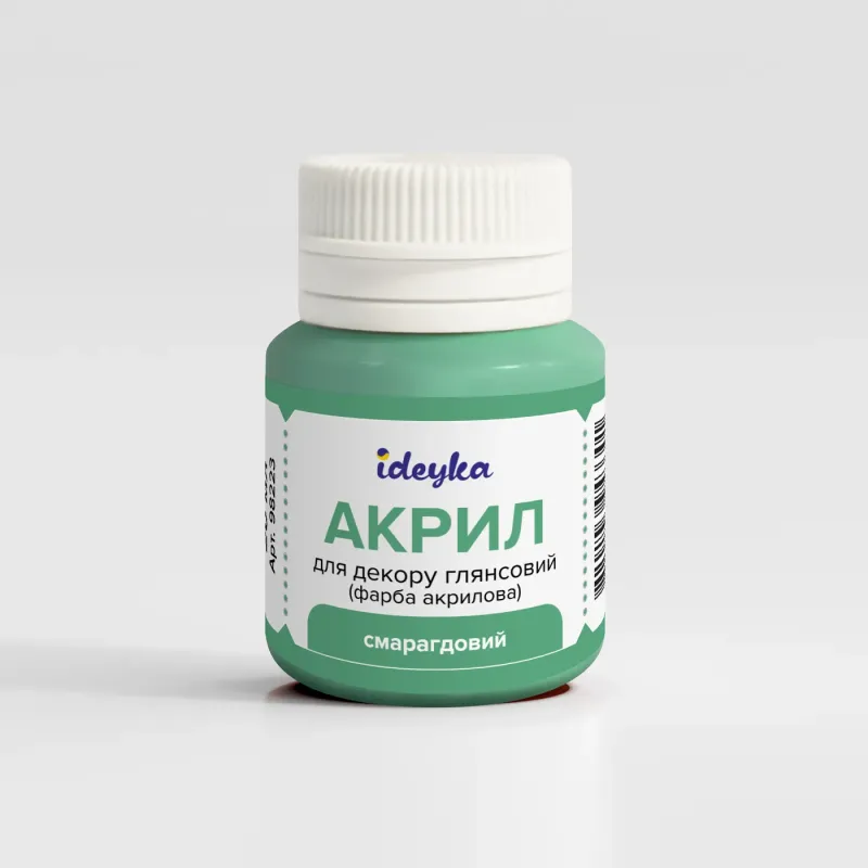 Farba akrylowa - Szmaragd, 20 ml