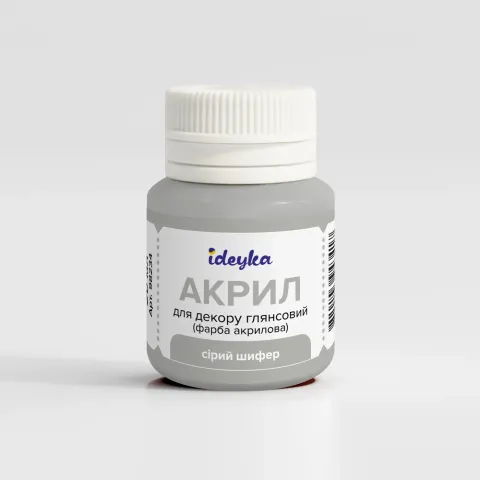 Farba akrylowa - Szary łupek, 20 ml