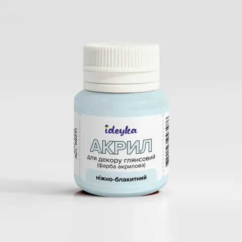 Farba akrylowa - Delikatny niebieski, 20 ml