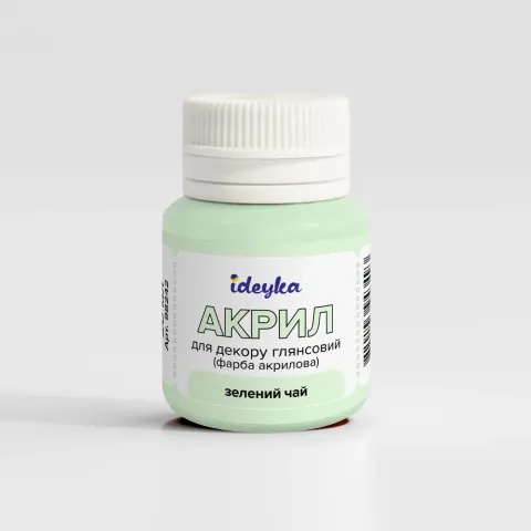 Farba akrylowa - Zielona herbata, 20 ml