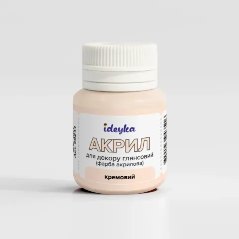 Farba akrylowa - Kremowy, 20 ml