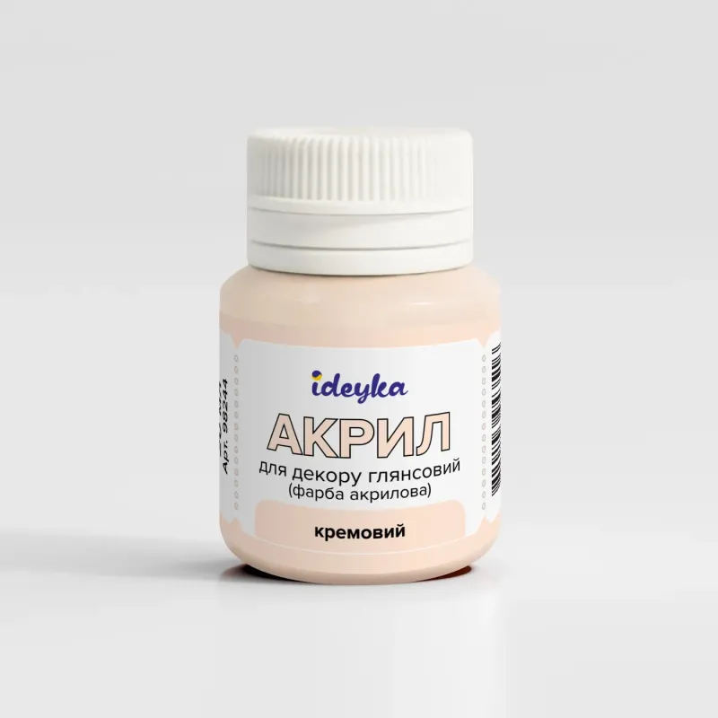 Farba akrylowa - Kremowy, 20 ml