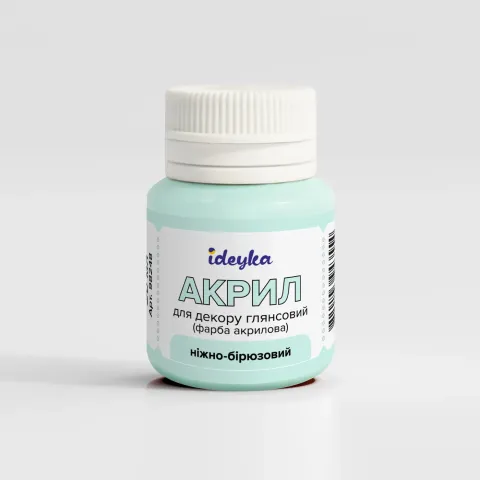 Farba akrylowa - Delikatny turkus, 20 ml