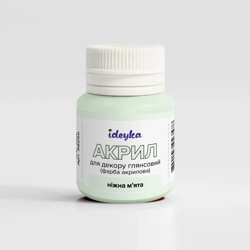 Farba akrylowa - Delikatna mięta, 20 ml