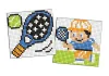 Diamentowa mozaika na naklejce - Sport. Tenis, zestaw 2 obrazów