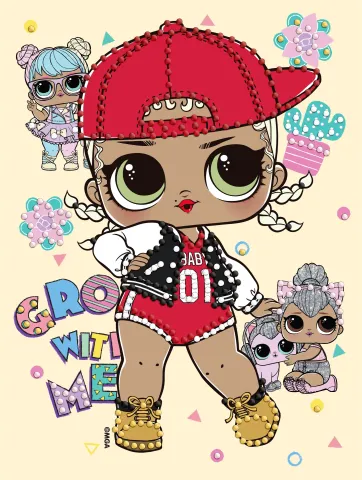 Mozaika diamentowa z częściowym wypełnieniem - LOL Surprise! SWAG
