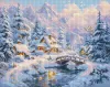 Diamentowa Mozaika - Zimowy spokój w górach ©art_selena_ua
