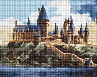 Diamentowa Mozaika - Harry Potter: Hogwart za dnia ©Warner Bros.