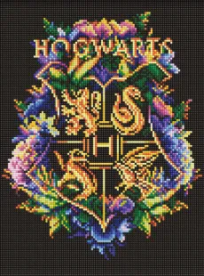 Diamentowa Mozaika - Harry Potter: Herb Hogwartu ©Warner Bros.