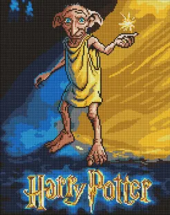 Diamentowa Mozaika - Harry Potter: Plakat z Dobbiem ©Warner Bros.