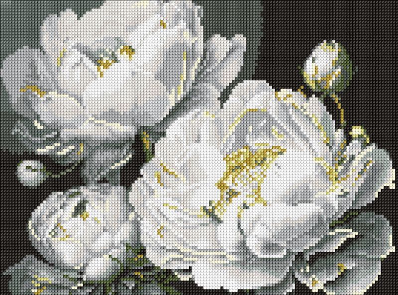 Diamentowa Mozaika bez ramy - Nieskazitelne piękno ©art_selena_ua