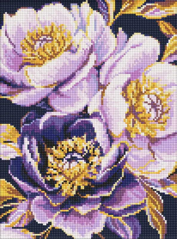 Diamentowa Mozaika - Fioletowy urok ©art_selena_ua