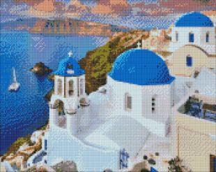 Diamentowa Mozaika - Malownicze Santorini