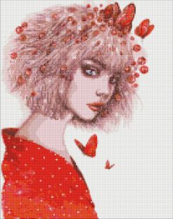 Diamentowa Mozaika - Pocałunek motyli ©lesya_nedzelska_art
