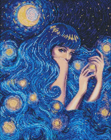 Diamentowa Mozaika - Piękno gwiazdy z holograficznymi kryształkami (AB) ©pollypop92