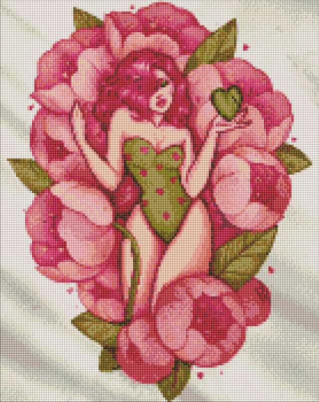 Diamentowa Mozaika - Delikatność wiosny ©lesya_nedzelska_art