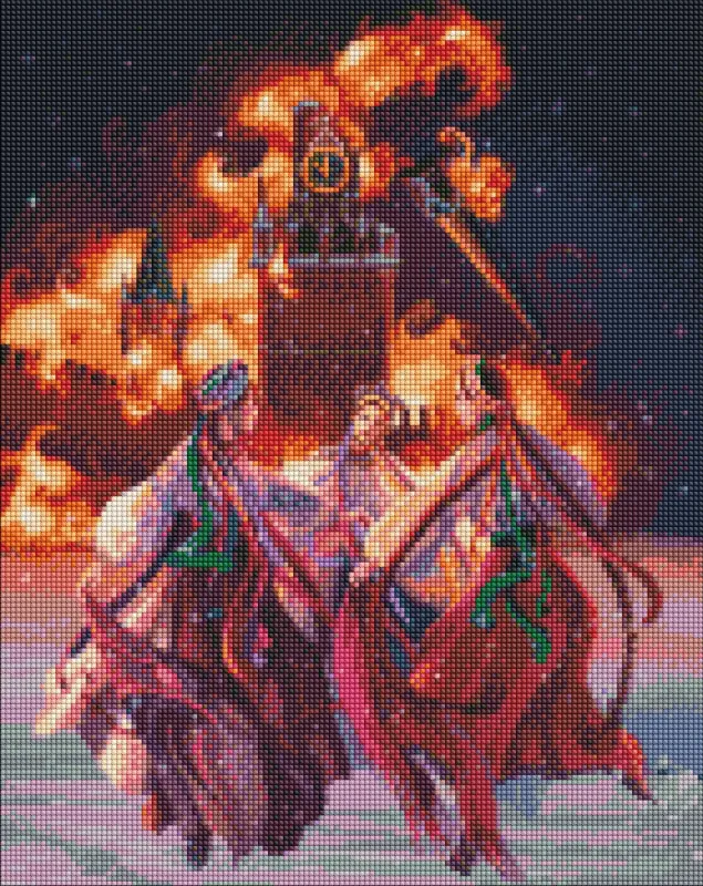 Diamentowa Mozaika - Ogień wolności ©Jennifer Sikora