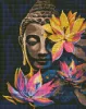 Diamentowa Mozaika - Budda z lotosami ©art_selena_ua