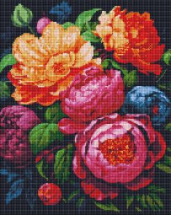 Diamentowa Mozaika - Kolorowy bukiet ©art_selena_ua