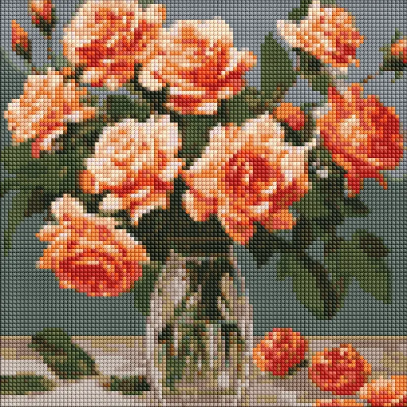 Diamentowa Mozaika - Elegancki bukiet ©art_selena_ua
