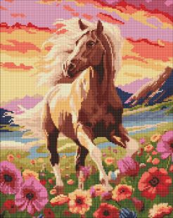 Diamentowa Mozaika - Wykwintny koń ©art_selena_ua
