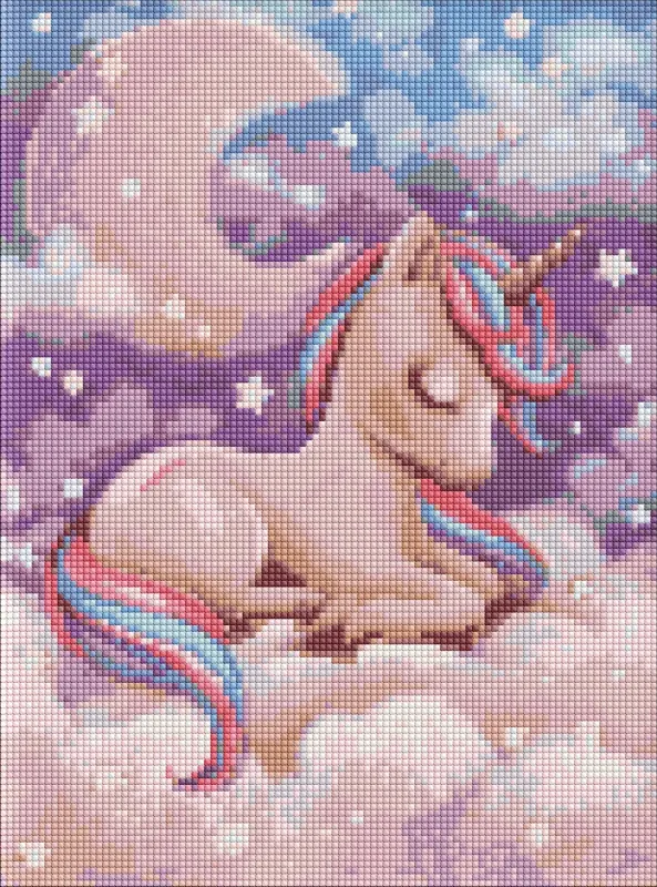 Diamentowa Mozaika - Magiczny sen z holograficznymi kryształkami (AB) ©tanya_bonya