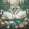 Diamentowa Mozaika - Łabędzia wierność ©art_selena_ua