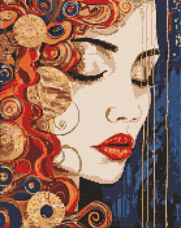 Diamentowa Mozaika - Piękna dziewczyna ©art_selena_ua