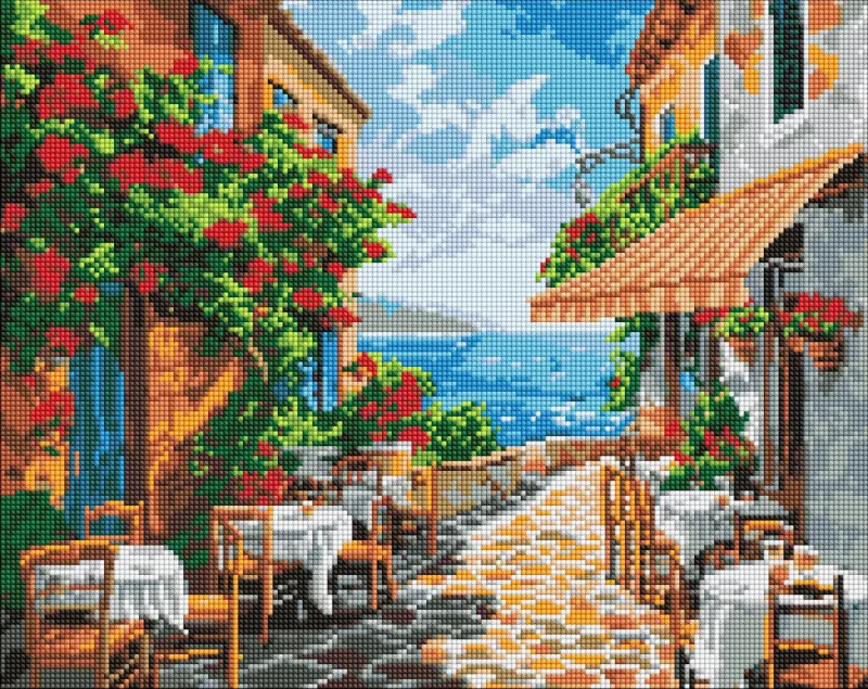 Diamentowa Mozaika - Cichy zakątek ©art_selena_ua