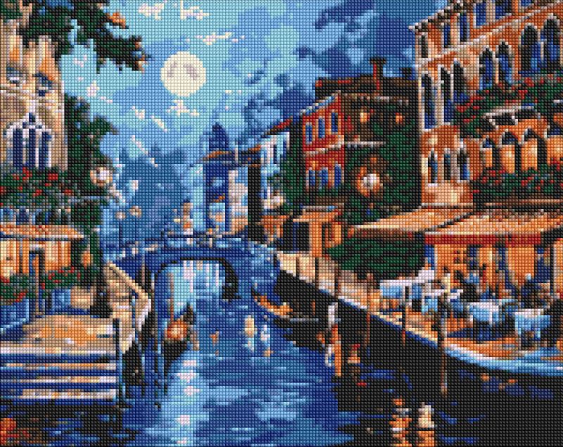 Diamentowa Mozaika - Romantyzm Włoch ©art_selena_ua