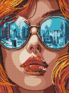 Diamentowa Mozaika - Krajobraz Londynu ©art_selena_ua