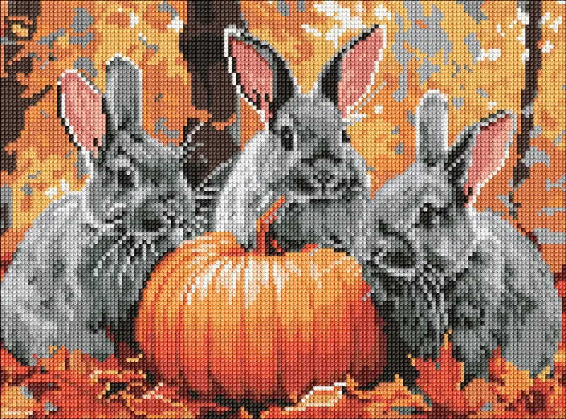 Diamentowa Mozaika - Przygody z królikiem ©art_selena_ua